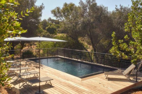 Agréable villa vue mer avec piscine Sagone